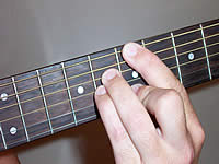 Guitar Chord Bmaj7 Voicing 3
