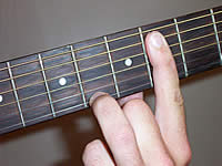 Guitar Chord Bmaj9 Voicing 2