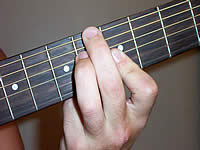 Guitar Chord C+7 Voicing 3