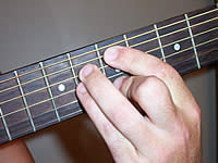 Guitar Chord C7b5(#9) Voicing 2