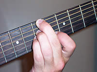 Guitar Chord C#+7b9 Voicing 2