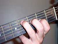 Guitar Chord C#+7#9 Voicing 1