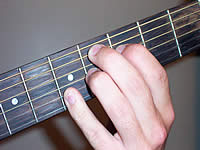 Guitar Chord C#+7#9 Voicing 2