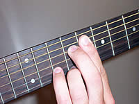 Guitar Chord C#+9 Voicing 4