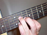 Guitar Chord C#6 Voicing 5
