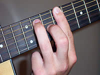 Guitar Chord C#7 Voicing 4
