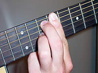 Guitar Chord C#7#11 Voicing 4