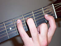 Guitar Chord C#7#9 Voicing 1