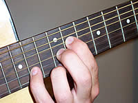 Guitar Chord C#dim Voicing 4