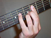 Guitar Chord C#m(maj7) Voicing 2