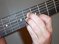 Guitar Chord C#m6 Voicing 2