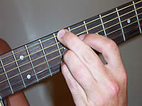 Guitar Chord C#m6 Voicing 3