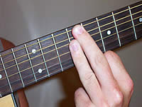 Guitar Chord C#m7 Voicing 4