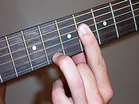 Guitar Chord C#maj7 Voicing 3