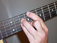 Guitar Chord C#maj7 Voicing 4