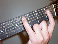 Guitar Chord C#maj9 Voicing 1