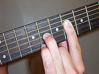 Guitar Chord C#maj9 Voicing 3