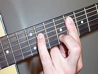 Guitar Chord C#maj9 Voicing 4