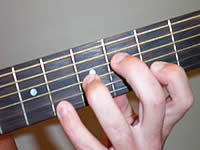 Guitar Chord D+7 Voicing 2
