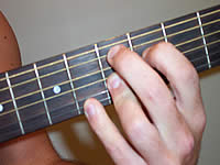 Guitar Chord D+9 Voicing 2