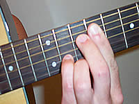 Guitar Chord D+9 Voicing 4