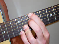 Guitar Chord D+9 Voicing 5