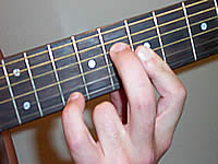 Guitar Chord D+ Voicing 4