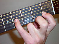 Guitar Chord D13 Voicing 1