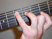 Guitar Chord D6/9 Voicing 1