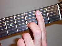 Guitar Chord D6/9 Voicing 2