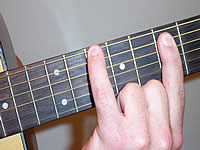 Guitar Chord D6/9 Voicing 4