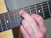 Guitar Chord D6/9 Voicing 5