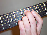 Guitar Chord D7b5(#9) Voicing 2
