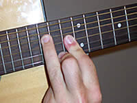 Guitar Chord D7b5(#9) Voicing 5