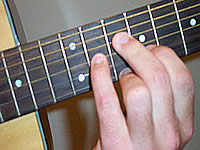 Guitar Chord D7b5 Voicing 5