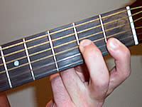 Guitar Chord D7#11 Voicing 1
