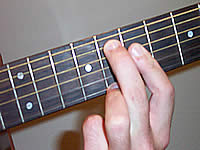 Guitar Chord D7#9 Voicing 3