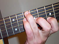 Guitar Chord D9 Voicing 3