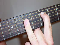 Guitar Chord D Voicing 2