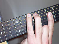 Guitar Chord D Voicing 3