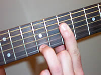 Guitar Chord Dmaj7 Voicing 3