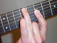 Guitar Chord Dmaj9 Voicing 3