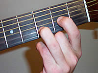 Guitar Chord Dsus2 Voicing 1