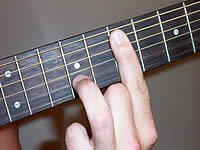Guitar Chord E11 Voicing 4
