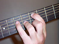 Guitar Chord E13sus4 Voicing 2