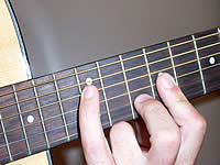 Guitar Chord E13sus4 Voicing 4