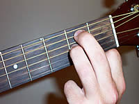 Guitar Chord E7sus4 Voicing 1