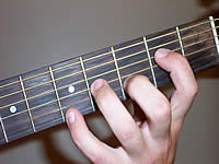 Guitar Chord E7sus4 Voicing 2