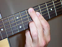 Guitar Chord E7sus4 Voicing 4