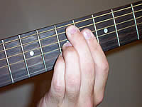 Guitar Chord E9b5 Voicing 2